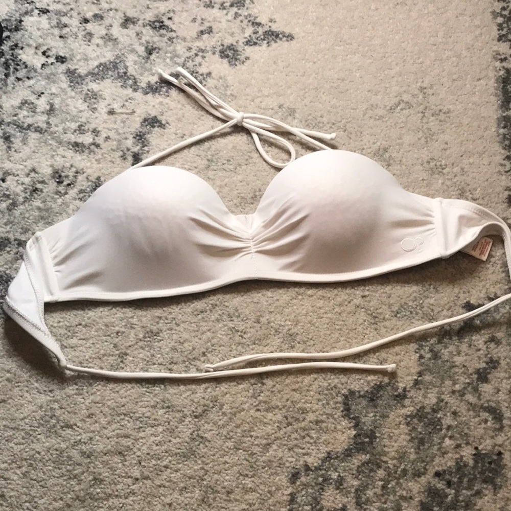 OP white bikini top